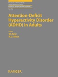Cover: Attention-Deficit Hyperactivity Disorder (ADHD) in Adults - S. Karger