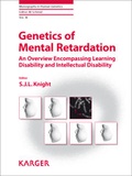 Cover: Genetics of Mental Retardation - S. Karger