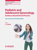 Cover: Pediatric and Adolescent Gynecology - S. Karger