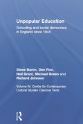 Cover: Unpopular Education - Routledge