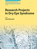Cover: Research Projects in Dry Eye Syndrome - S. Karger