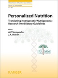 Cover: Personalized Nutrition - S. Karger