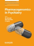 Cover: Pharmacogenomics in Psychiatry - S. Karger