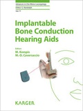 Cover: Implantable Bone Conduction Hearing Aids - S. Karger
