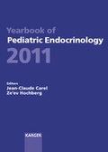 Cover: Yearbook of Pediatric Endocrinology 2011 - S. Karger