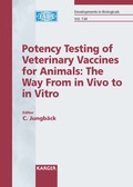 Cover: Potency Testing of Veterinary Vaccines for Animals: The Way From in Vivo to in Vitro - Karger, S