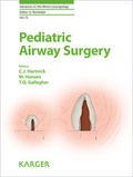 Cover: Pediatric Airway Surgery - S. Karger
