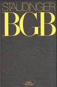 Bild vergrößern Bild: Kommentar zum Bürgerlichen Gesetzbuch. Mit Einführungsgesetz und Nebengesetzen / * Einleitung; §§ 1922-1966 - Otto Schmidt/De Gruyter