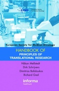 Cover: ESMO Handbook on Principles of Translational Research - CRC Press