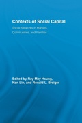 Cover: Contexts of Social Capital - Routledge