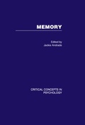 Cover: Memory - Psychology Press Ltd