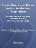 Cover: Social Costs and Public Action in Modern Capitalism - Routledge