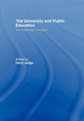 Cover: The University and Public Education - Routledge