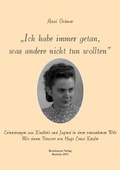 Cover: Ich habe immer getan,was andere nicht tun wollten - Universit&auml;tsverlag Brockmeyer