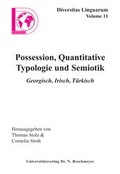 Cover: Possesion, Quantitative Typologie und Semiotik - Universit&auml;tsverlag Brockmeyer