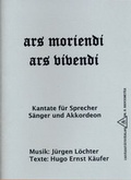 Cover: Ars moriendi, ars vivendi - Universit&auml;tsverlag Brockmeyer