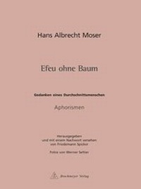 Bild: "Efeu ohne Baum" - Universitätsverlag Brockmeyer