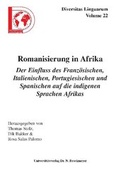 Cover: Romanisierung in Afrika - Universit&auml;tsverlag Brockmeyer