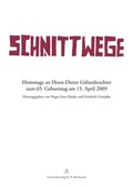 Cover: Schnittwege - Universit&auml;tsverlag Brockmeyer