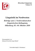 Cover: Linguistik im Nordwesten - Universit&auml;tsverlag Brockmeyer
