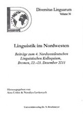 Cover: Linguistik im Nordwesten. - Universit&auml;tsverlag Brockmeyer
