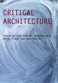 Cover: Critical Architecture - Routledge
