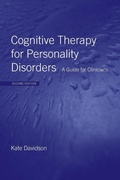 Cover: Cognitive Therapy for Personality Disorders - Routledge