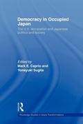 Cover: Democracy in Occupied Japan - Routledge