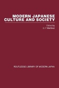 Cover: Modern Japanese Culture and Society - Routledge