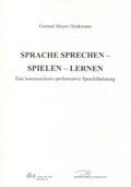Cover: Sprache sprechen - spielen - lernen - BIS-Vlg