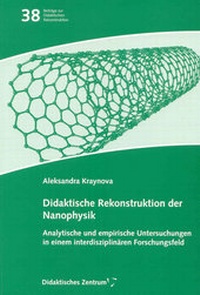 Enlarge image Cover: Didaktische Rekonstruktion der Nanophysik - BIS-Vlg