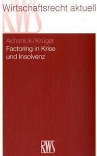 Abbildung von: Factoring in der Insolvenz - RWS