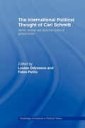 Cover: The International Political Thought of Carl Schmitt - Routledge