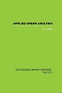 Cover: Applied Urban Analysis - Routledge