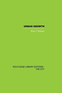 Enlarge image Cover: Urban Growth - Routledge