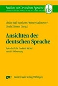 Cover: Ansichten der deutschen Sprache - Narr Francke Attempto
