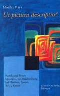 Cover: Ut pictura descriptio? - Narr Francke Attempto