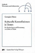 Cover: Kulturelle Konstellationen in Texten - Narr Francke Attempto
