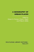 Cover: A Geography of Urban Places - Routledge