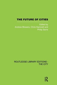 Enlarge image Cover: The Future of Cities - Routledge