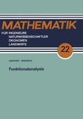 Cover: Funktionalanalysis - Vieweg+Teubner Verlag