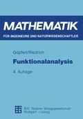 Cover: Funktionalanalysis - Vieweg+Teubner Verlag