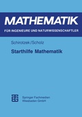 Cover: Starthilfe Mathematik - Vieweg+Teubner Verlag