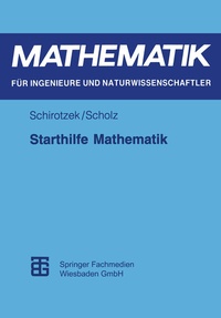 Abbildung von: Starthilfe Mathematik - Vieweg+Teubner Verlag