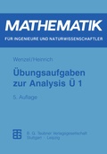 Cover: &Uuml;bungsaufgaben zur Analysis &Uuml; 1 - Vieweg+Teubner Verlag