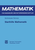 Cover: Starthilfe Mathematik - Vieweg+Teubner Verlag