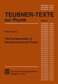 Enlarge image Cover: The Fundamentals of Density Functional Theory - Vieweg+Teubner Verlag