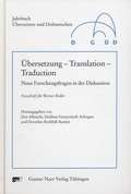 Cover: &Uuml;berSetzung - Translation - Traduction - Narr Francke Attempto