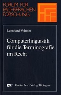Abbildung von: Computerlinguistik für die Terminografie im Recht - Narr Francke Attempto