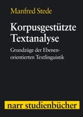 Cover: Korpusgest&uuml;tzte Textanalyse - Narr Francke Attempto